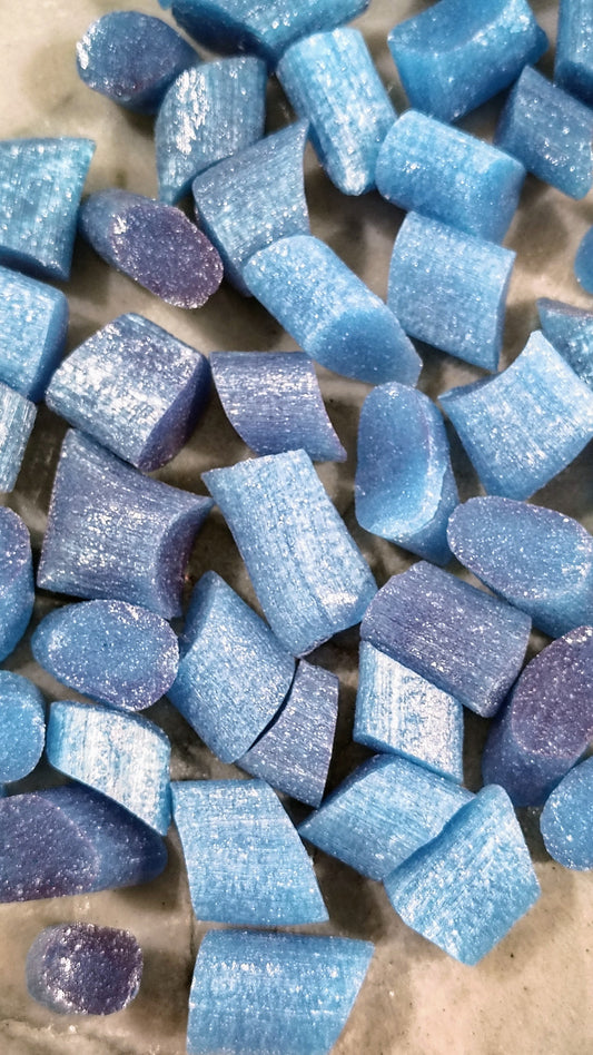 Sour Blue Raspberry Hard Candy